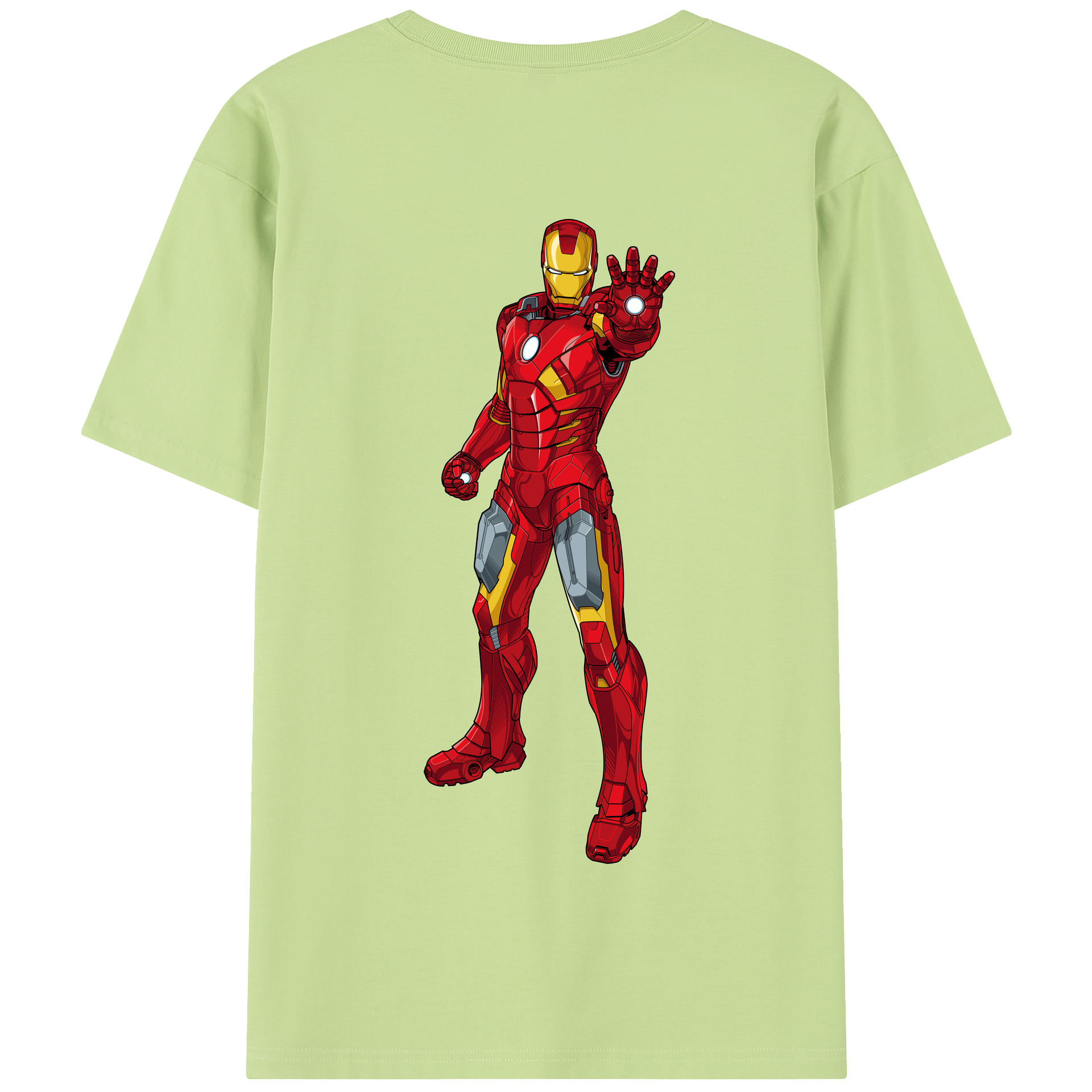 （画像用） アベンジャーズ The Avengers 綿100％半袖Tシャツ（背面プリント）